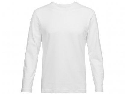 Футболка HD Fit с длинным рукавом, мужская, белая