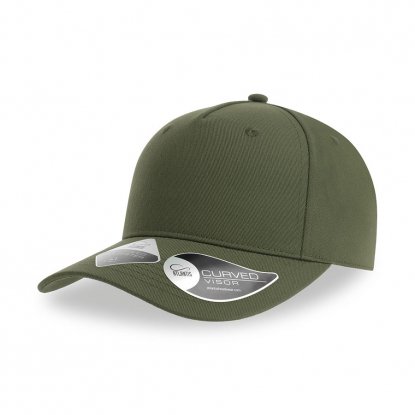 Бейсболка FIJI, 5 клиньев, оливковая