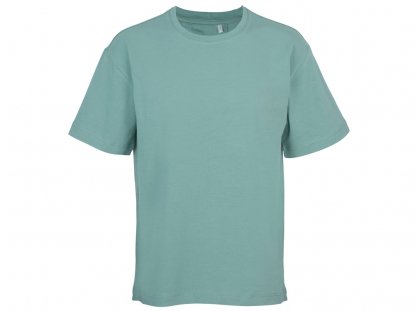 Футболка оверсайз Vienna, унисекс, бирюзовая