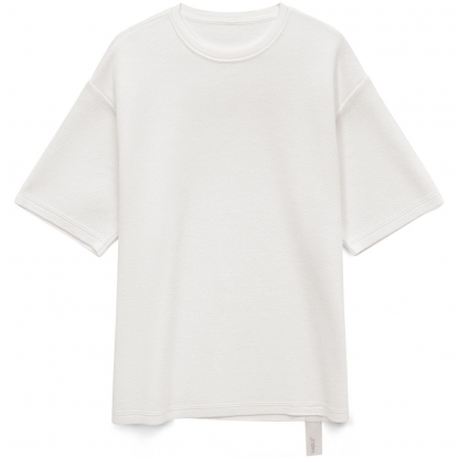 Джемпер с коротким рукавом Siluetti Volumica, молочно-белый