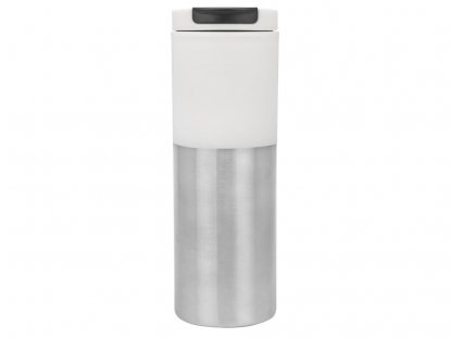 Термокружка Vertex, белая, вид спереди