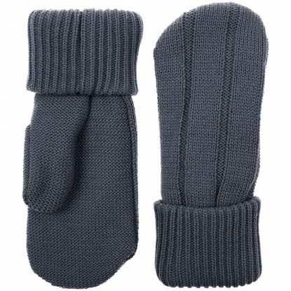 Варежки Knit Beat, графит