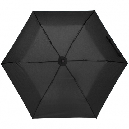 Зонт складной Luft Trek, черный, купол