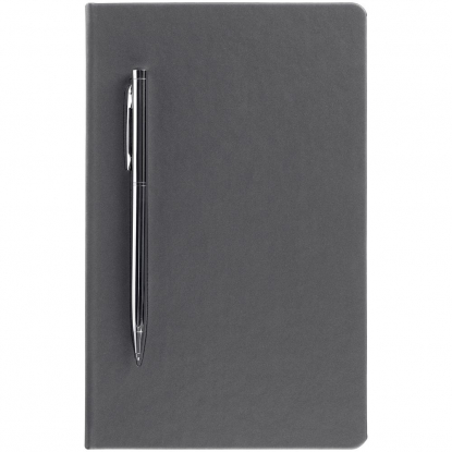 Ежедневник Magnet Shall, недатированный, серый