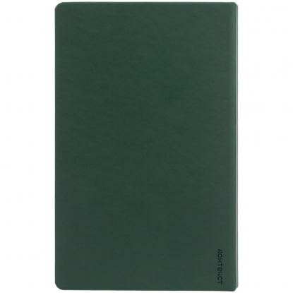 Ежедневник, зеленый, вид сзади