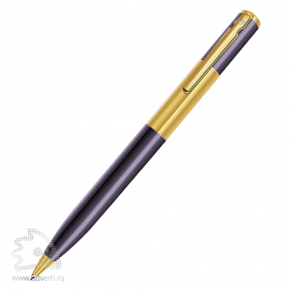Шариковая ручка Consul BeOne, черно-золотистая