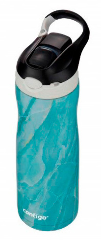 Термос-бутылка Contigo Ashland Couture Chill 0.59л, голубая