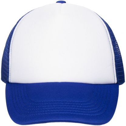Бейсболка Sunbreaker, двухцветная, ярко-синяя с белым