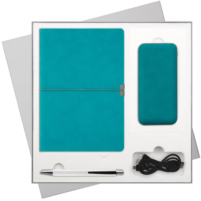 Подарочный набор In Velour, бирюзовый