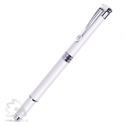 Роллер Ambassador BeOne, бело-серебристый