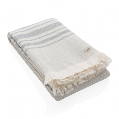 Накидка Ukiyo Yumiko из переработанного хлопка, серая