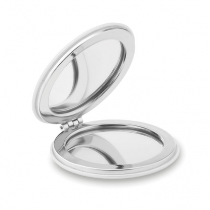 Зеркало косметическое Glow Round, белое