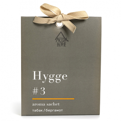 Аромасаше HYGGE, #3 Табак-бергамот