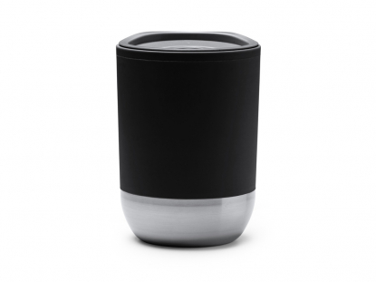 Термокружка LINDE из переработанного полипропилена, черная