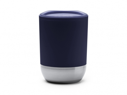 Термокружка LINDE из переработанного полипропилена, синяя