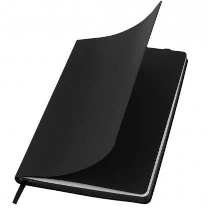 Ежедневник A5 недатированный Dante в мягком переплёте soft-touch, чёрный