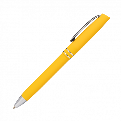 Шариковая ручка soft-touch Consul, желтая