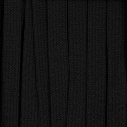 Плоский шнур Cord M, черный, 60 см