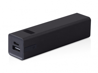 Внешний аккумулятор Rail c дисплеем, 5000 mAh, черный