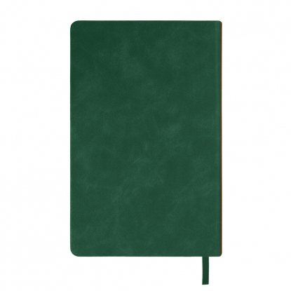 Ежедневник недатированный Muse, зеленый с коричневым