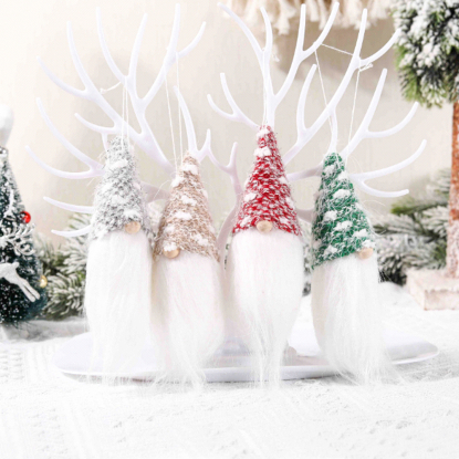 Новогоднее украшение рождественские гномы Куперс, 4 штуки