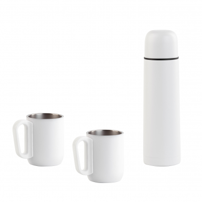 Набор Гейзер с пудровым покрытием, белый