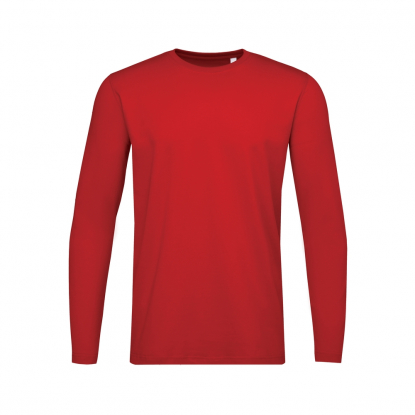 Футболка мужская с длинным рукавом New Gen 180, красная