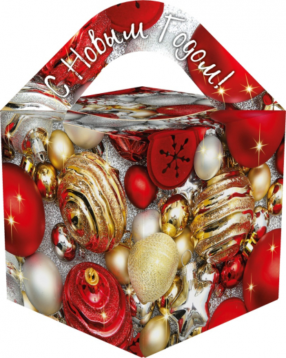 Кубик большой Восторг - новогодний подарок, классический