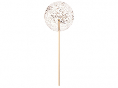 Леденец Круг с посыпкой