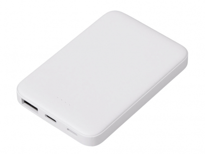 Внешний аккумулятор Simp, 5000 мАч, белый