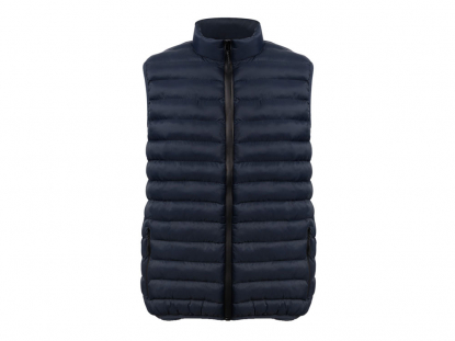 Стеганый жилет Uniqloud, мужской, темно-синий
