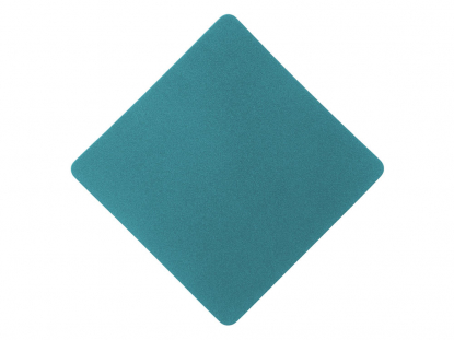 Патч Ромб, nubuk, голубой