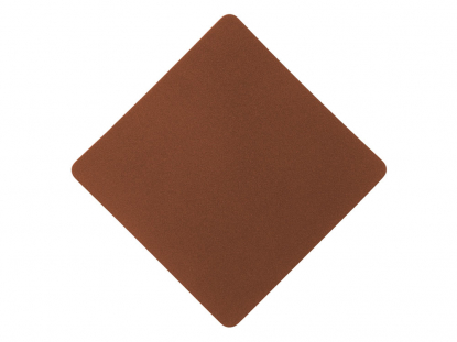 Патч Ромб, nubuk, коричневый