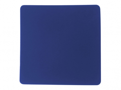 Патч Квадрат, soft-touch, синий