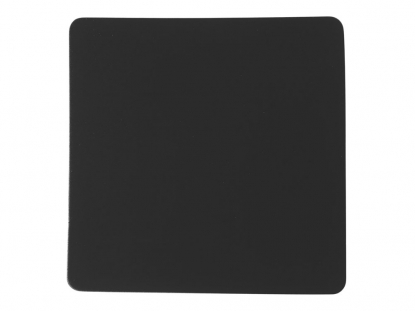 Патч Квадрат, soft-touch, черный