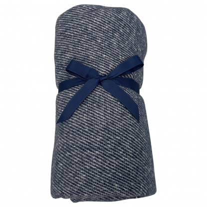 Плед акриловый SUPER SOFT NATURE, темно-синий