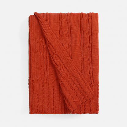 Плед Remitti, оранжевый