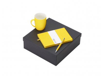 Подарочный наборCOLOR IT с блокнотом, металлической ручкой и кружкой