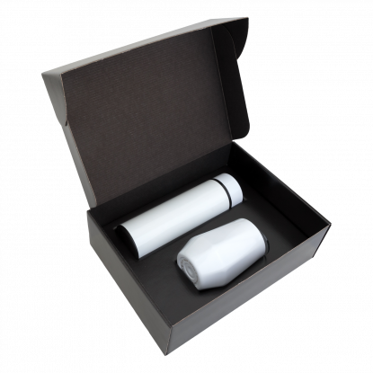 Набор Hot Box E, белый в черной коробке