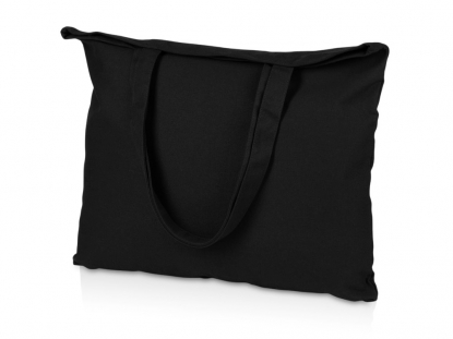 Сумка-оверсайз Jenny из хлопка 340 г/м2, черная