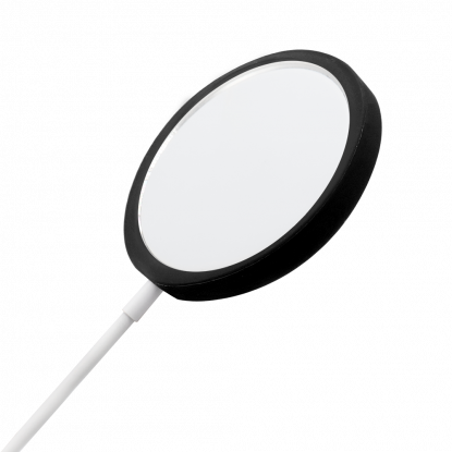 Беспроводное магнитное зарядное устройство Fomax 15W To Go, белое с черным