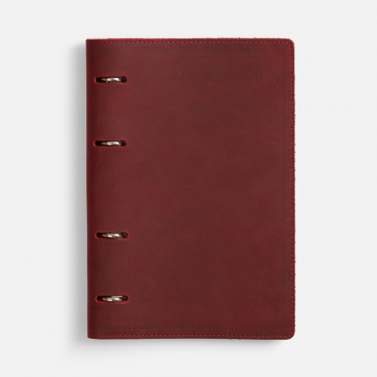 Ежедневник inStream, недатированный, красный