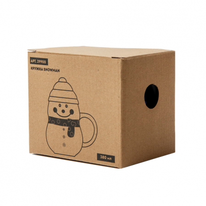 Кружка SNOWMAN с крышкой, коробка