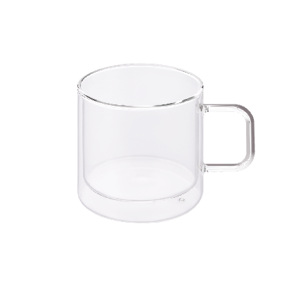 Кружка стеклянная с двойными стенками Luna