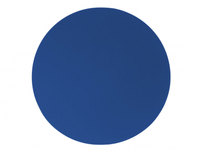 Патч Круг, soft-touch, синий