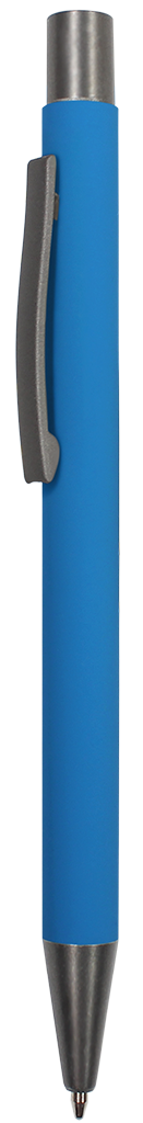 Ручка шариковая Direct Mirror, голубая