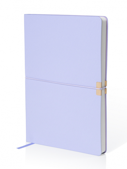 Ежедневник А5 в гибкой обложке Jim, фиолетовый