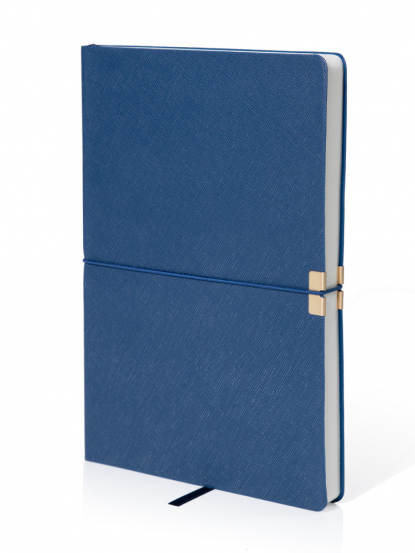 Ежедневник А5 в гибкой обложке Jim, синий
