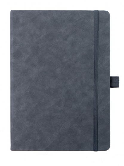 Блокнот в твердой обложке Ariana, А4, тёмно-серый