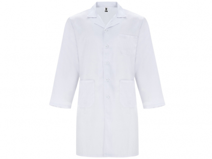 Халат Vaccine, унисекс, белый